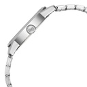 Fastrack Exuberant Quartz Analog with Day and Date Silver Dial Metal Strap Watch for Guys