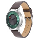 Fastrack MetaWe Quartz Analog Green Dial Leather Strap Watch For Guys