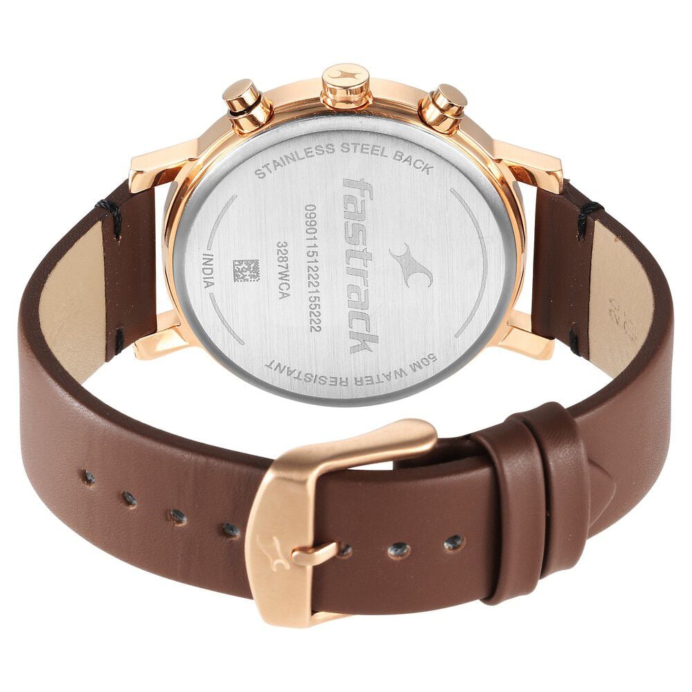 Fastrack Tick Tock White Dial Watch for Guys
