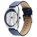 Fastrack Snob X Silver Dial Leather Strap Watch for Guys