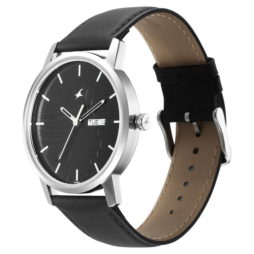 Fastrack Urban Camo Black Dial Watch for Guys