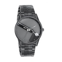 Fastrack Stunners Quartz Analog Grey Dial Stainless Steel Strap Watch for Guys