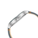 Fastrack Stunners Quartz Analog White dial Leather Strap Watch for Guys