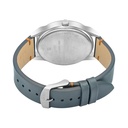 Fastrack Stunners Quartz Analog White dial Leather Strap Watch for Guys
