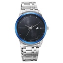 Fastrack Stunners Quartz Analog Black Dial Metal Strap Watch for Guys