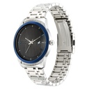 Fastrack Stunners Quartz Analog Black Dial Metal Strap Watch for Guys