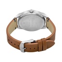 Fastrack Stunners Quartz Analog Blue dial Leather Strap Watch for Guys
