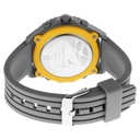 Fastrack Streetwear Quartz Analog Digital Grey Dial PU Strap Watch for Guys