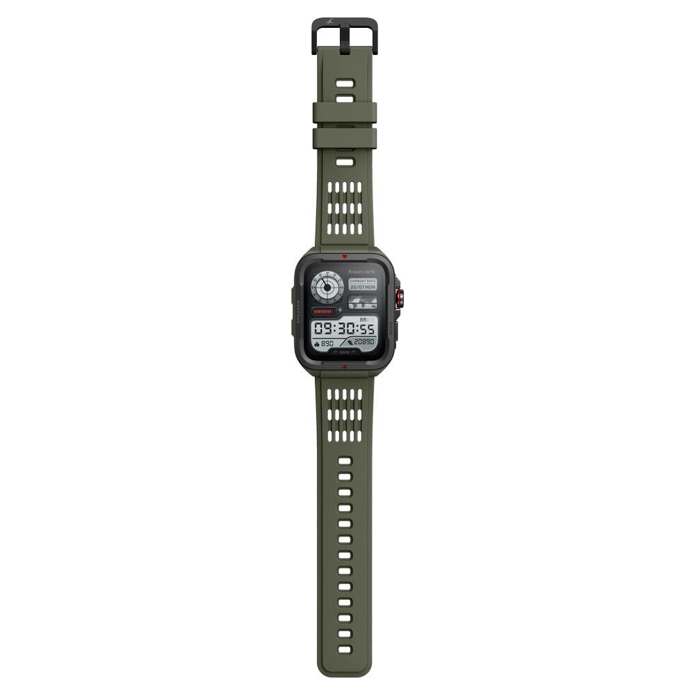 Fastrack Active with 4.64 CM UltraVU HD Display and Functional Crown Rugged Smartwatch with SingleSync BT Calling