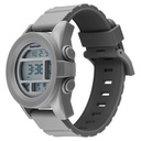Fastrack StreetStyle Digital Grey Dial Grey Silicone Strap Watch For Guys