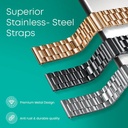 Fastrack Dezire FX1 Pro with 3.6 CM AMOLED Display with Functional Crown,SingleSync BT Calling,AOD,AI Voice Assistant