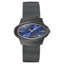 Fastrack Hitlist Quartz Analog Blue Dial Stainless Steel Strap Watch for Girls