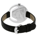 Fastrack Quartz Analog Black Dial Leather Strap Watch for Girls