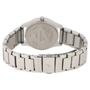 Fastrack Quartz Analog Silver Dial Stainless Steel Strap Watch for Girls