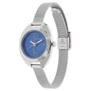 Fastrack Quartz Analog Blue Dial Metal Strap Watch for Girls