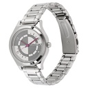 Fastrack Checkmate Quartz Analog Bicolour Dial Stainless Steel Strap Watch for Girls