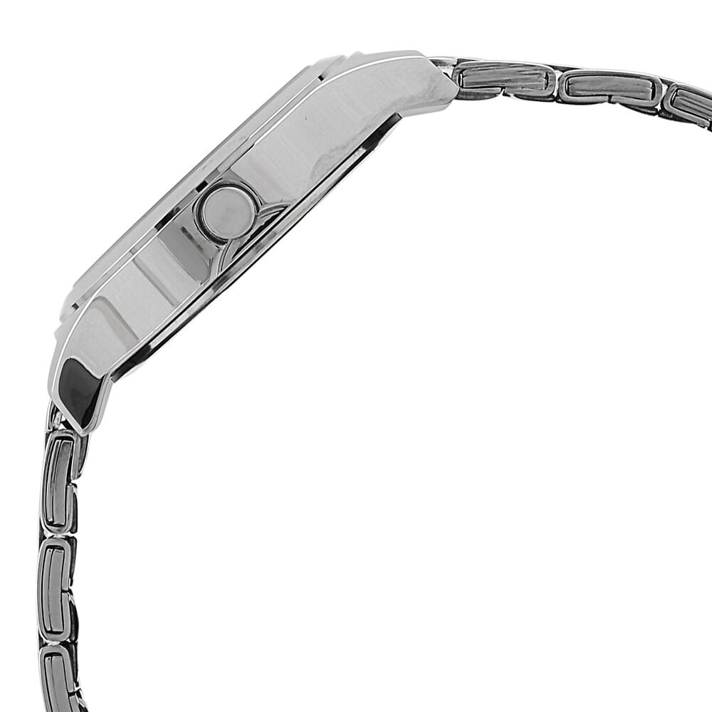 Fastrack Checkmate Quartz Analog Bicolour Dial Stainless Steel Strap Watch for Girls
