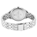 Fastrack Stunners White Dial Metal Strap Watch for Girls