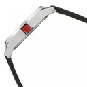 Fastrack Loopholes Quartz Analog Black Dial Leather Strap Watch for Girls
