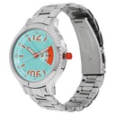 Fastrack Quartz Analog Grey Dial Metal Strap Watch for Girls