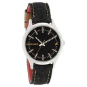 Fastrack I Love Me Quartz Analog Blue Dial Leather Strap Watch for Girls