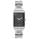 Fastrack Go Skate Quartz Analog Black Dial Stainless Steel Strap Watch for Girls