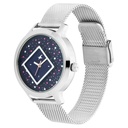 Fastrack Fit Outs Quartz Analog Blue Dial Metal Strap Watch for Girls