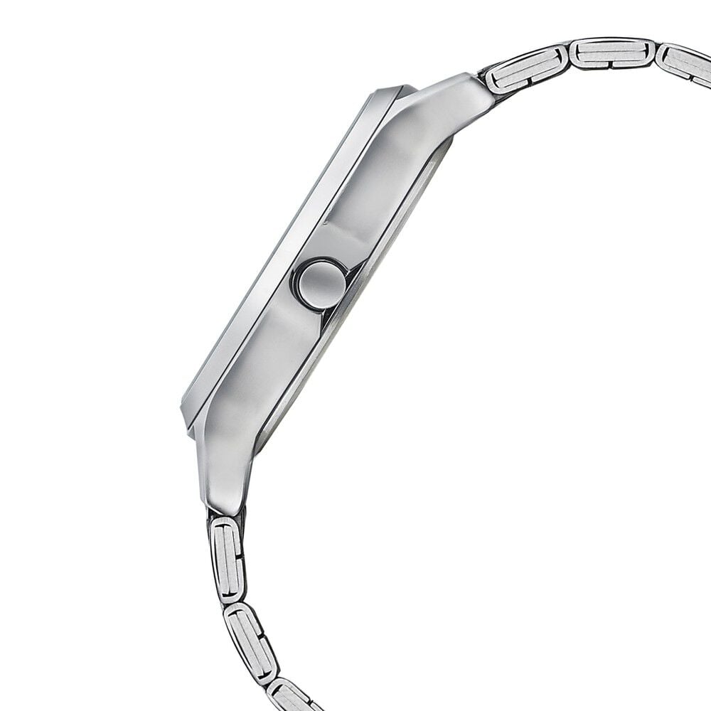 Fastrack Quartz Analog Bicolour Dial Stainless Steel Strap Watch for Girls