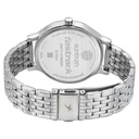 Fastrack Quartz Analog Bicolour Dial Stainless Steel Strap Watch for Girls