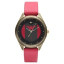 Fastrack Wonder Woman Quartz Analog Red Dial Leather Strap Watch for Girls