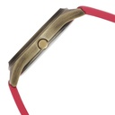 Fastrack Wonder Woman Quartz Analog Red Dial Leather Strap Watch for Girls