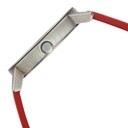 Fastrack Wonder Woman Quartz Analog Silver Dial Leather Strap Watch for Girls