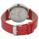 Fastrack Wonder Woman Quartz Analog Silver Dial Leather Strap Watch for Girls