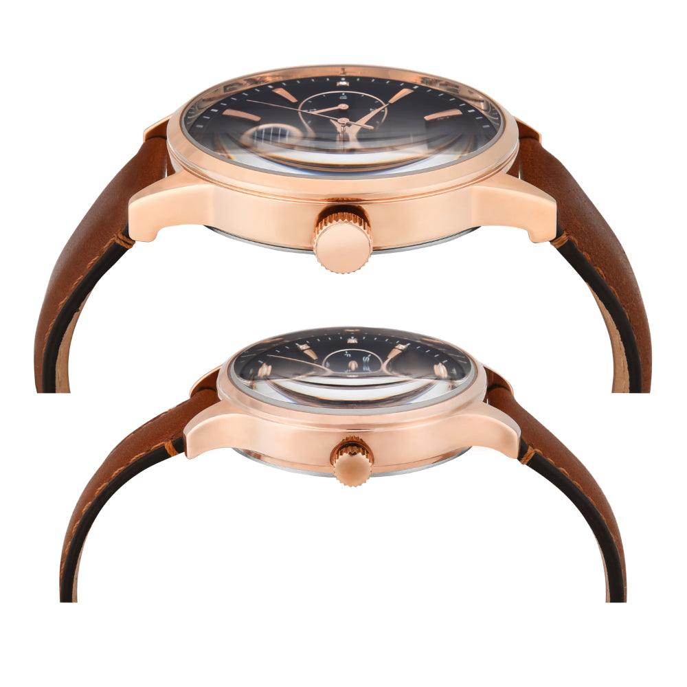Timex Pairs Blue Round Multifunction Dial Watch- TW00PR302