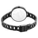Fastrack Stunners Quartz Analog Black Dial Metal Strap Watch for Girls