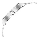 Fastrack Stunners Quartz Analog Pink Dial Silver Metal Strap Watch For Girls