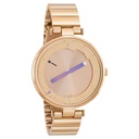 Fastrack MetaWe Quartz Analog Rose Gold Dial Stainless Steel Strap Watch For Girls