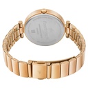 Fastrack MetaWe Quartz Analog Rose Gold Dial Stainless Steel Strap Watch For Girls
