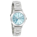 Fastrack Tropical Waters Quartz Analog Green Dial Metal Strap Watch for Girls