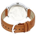 Fastrack Tropical Waters Quartz Analog Black Dial Leather Strap Watch for Girls
