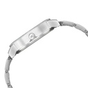 Fastrack Quartz Analog White Dial Stainless Steel Strap Watch for Girls