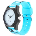 Fastrack Trendies Quartz Analog Pink Dial Silicone Strap Watch for Girls