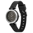 Fastrack Trendies Quartz Analog Black Dial Silicone Strap Watch for Girls
