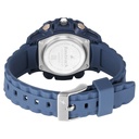 Fastrack Street line Quartz Analog Digital Blue Dial Silicone Strap Watch for Girls
