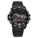 Fastrack Street line Quartz Analog Digital Black Dial Silicone Strap Watch for Girls