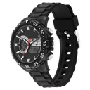 Fastrack Street line Quartz Analog Digital Black Dial Silicone Strap Watch for Girls
