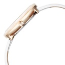 Fastrack Younique Quartz Analog Mother Of Pearl Dial LeatherStrap Watch For Girls
