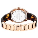 Fastrack Younique Quartz Analog Mother Of Pearl Dial Acetate And Metal Strap Watch For Girls