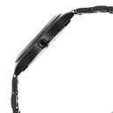 Fastrack Vyb Aviator Quartz Analog Black Dial Black Metal Strap Watch For Guys
