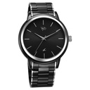 Fastrack Vyb Phantom Quartz Analog Black Dial Two Toned Metal Strap Watch For Guys